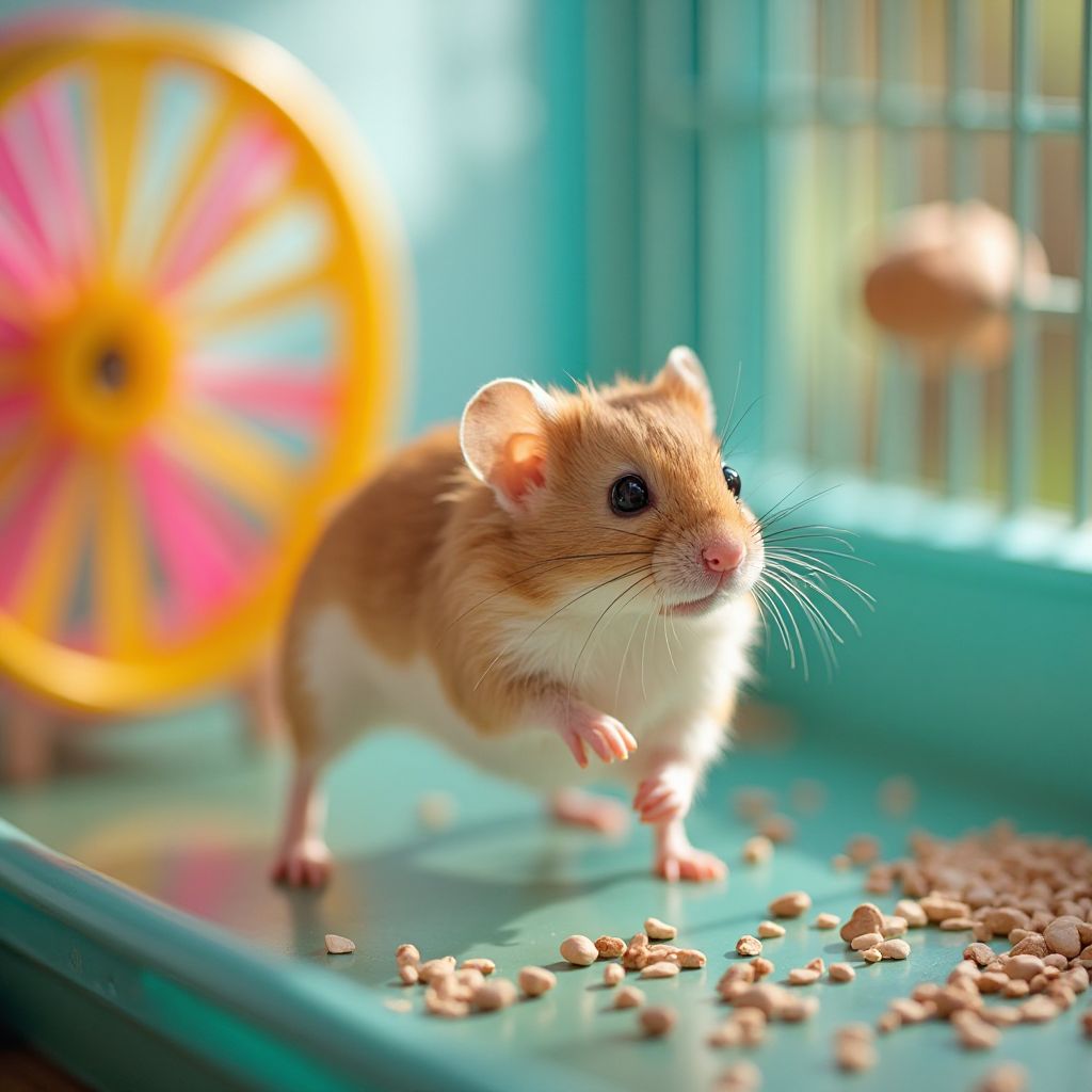 Hamster Exercising